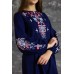 Embroidered tunic "Midnight Flowers"